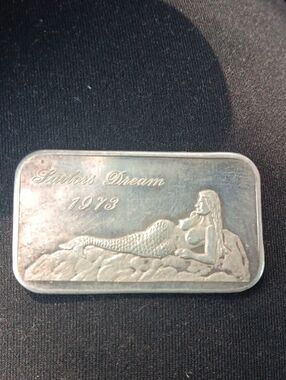 1973 Silver The 1973 1 Ounce .999 Silver Bar from Mother-Lode Mint features